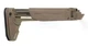 Приклад складной телескопический Magpul Zhukov-S Stock для Сайги (для штампованной версии) - песочный - изображение 2