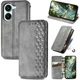 Чохол Deexe Rhombus Wallet для Xiaomi Poco X8 Pro - Grey - зображення 4
