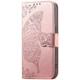 Чохол-книжка з малюнком UniCase Butterfly Pattern для Xiaomi Poco X8 Pro - Rose Gold - зображення 5