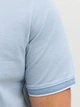 Поло длинное мужское Jack & Jones 12292225 4XL Ashley Blue (5715869835759) - изображение 6