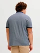 Поло длинное мужское Jack & Jones 12292225 4XL Maritime Blue (5715869835902) - изображение 2