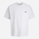Футболка хлопковая длинная мужская Jack & Jones 12292982 XL Bright White (5715866860426) - изображение 7