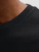 Футболка хлопковая длинная мужская Jack & Jones 12294514 5XL Black (5715831684484) - изображение 3
