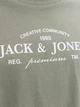 Футболка хлопковая длинная мужская Jack & Jones 12298017 M Smokey Olive (5715868965938) - изображение 6