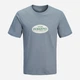 Футболка хлопковая длинная мужская Jack & Jones 12298346 7XL Tradewinds (5715869864049) - изображение 7