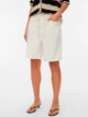 Джинсовые шорты женские Vero Moda 10326196 S Ecru (5715832768039) - изображение 1
