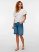 Джинсові шорти жіночі Vero Moda 10334376 S Medium Blue (5715723200730) - зображення 3