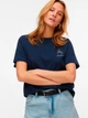 Футболка бавовняна жіноча Vero Moda 10343532 M Navy Blazer (5715829189076) - зображення 1