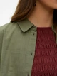 Рубашка хлопковая женская Vero Moda 10344941 M Deep Lichen (5715871577913) - изображение 4