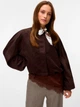 Бомбер женский Vero Moda 10346529 M Chocolate Torte (5715905861285) - изображение 1