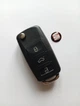 Корпус викидного ключа для SEAT Ibiza Leon Galakeys 3 кнопки Без леза (22-12) - зображення 1