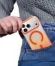 Чохол для смартфона BeCover FIBRA Shock-Proof case with MagSafe для Apple iPhone 17 Pro Orange (BC_715465) - зображення 5