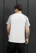 Футболка Staff logo white & light gray L - зображення 2