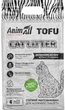 Наповнювач для котячого туалету AnimAll Тофу з Активованим вугіллям 2,6 кг/6 літрів ( 4820224501536) - зображення 1