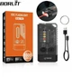 Фонарик BORUiT V10L с лазерной указкой, аккумуляторный, 1000 lm, USB Type-C черный - изображение 5