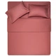 Простынь на резинке ARDESTO Mix&Match, 180x200+30см, 100% хлопок, сатин, коричневый светлый - изображение 6