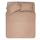 Простынь на резинке ARDESTO Mix&Match, 180x200+30см, 100% хлопок, сатин, бежевый - изображение 5