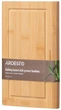 Дошка кухонна з жолобом ARDESTO Midori, 25х16х1.5см, бамбук - зображення 1