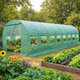Теплица садовая пленочная армированная 8×3×2 м парник 24 м2 с окнами Garden Line - изображение 2