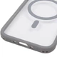 Чехол TPU+PC GETMAN Moon Clear with Magnetic Safe для Apple iPhone 17 Air (6.5") Grey - изображение 5