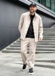 Костюм рубашка и брюки MonsterBrand XL (52) бежевый - изображение 1
