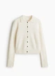 Кардиган H&M 13312 Молочний XL (1295) - изображение 3
