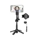 Селфі-монопод HOCO K27 Pro Magic mini live broadcast stand(pull clip+magnetic focusing version) Black - изображение 1