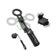 Селфі-монопод HOCO K27 Pro Magic mini live broadcast stand(pull clip+magnetic focusing version) Black - изображение 2