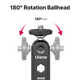 Шарнирное крепление Ulanzi R098 Double Ball Heads with Code Shoe Mount (UV-2954 R098) - изображение 6