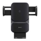 Автодержатель для телефона с БЗУ Baseus Wisdom Auto Alignment 15W Black - изображение 1