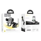 Автотримач для телефона HOCO H5 Integrity one-key car holder(center console) Black - зображення 2