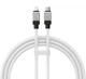 Кабель Baseus CoolPlay Series Fast Charging Cable Type-C to iP 20W 1m White - зображення 1