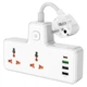 Сетевой удлинитель HOCO AC12A Reise 2-position expansion socket(PD30W/1C3A) (8.5 cm) White - изображение 3