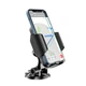 Автотримач для телефона HOCO CA82 Just fast suction cup car holder Black - изображение 5