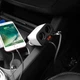 Автомобильное зарядное устройство HOCO Z28 Power ocean cigarette lighter in-car charger with digital display White - изображение 4