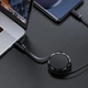 Кабель рулетка Type-C на Type-C ACEFAST C13-03 dual retraction charging data cable (0.8m, 60W). Black - зображення 6