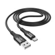 Кабель Hoco X72 Creator silicone charging data cable for Type-C Black - изображение 5