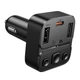АЗУ с FM модулером HOCO E87 Delta 35W(1A1C) car BT FM transmitter - изображение 4