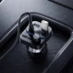 АЗУ с FM-модулятором BOROFONE BC61 Ocean 45W(1A1C) car BT FM transmitter Black - изображение 8