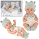 Лялька LeanToys Baby Doll сірий одяг 751434 (5905991085584) - зображення 2