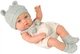 Лялька LeanToys Baby Doll сірий одяг 751434 (5905991085584) - зображення 4