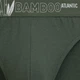 Набор трусов слипов мужских Atlantic 3MP-213 2XL 3 шт Зеленый/Черный/Синий (5907086024058) - изображение 4