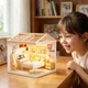 Конструктор-румбокс MINI HOUSE серії "Інтер'єр" – СПАЛЬНЯ (світло) - изображение 9