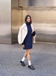 Женское осеннее короткое пальто UNIQLO 242373274 2XL Молочное (1159859368) - изображение 5