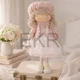 Декоративна кукла 18х15х37см рожева (831-854) - зображення 2