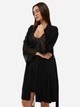 Халат женский летний BARWA garments 389 S Черный (2110003891012) - изображение 1