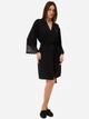 Халат женский летний BARWA garments 389 S Черный (2110003891012) - изображение 4