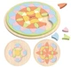 Pastelowa mandala Classic World układanka Montessori mozaika kwiaty (6927049022616) - obraz 1