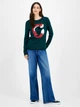 Джемпер женский Tommy Hilfiger 341851429 S Зеленый (1159859635) - изображение 5