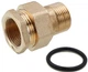 Згін-американка латунна LexLine 1/2" ВН, з конічним ущільненням (EPDM кільце), PN10 - изображение 1